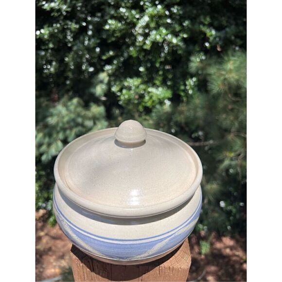 Vintage Bear Creek Pottery Canister Seagrove NC - Picture 4 of 7